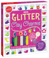 Make Glitter Clay Charms