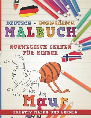 Malbuch Deutsch - Norwegisch I Norwegisch Lernen F - Nerdmedia
