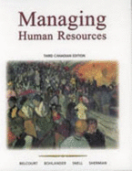 Manag Human Resources Canadian - Belcourt, and Sherman, and Bohlander