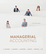 Managerial Accounting: Asia Pacific Edition