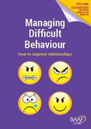 Managing Difficult Behaviour: Tips and Techniques for Foster Carers of the Under 12S