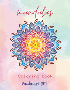 Mandala Art Coloring Book for Adults Relaxation and Stress Relief Part 1