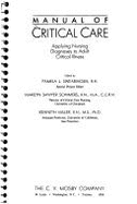 Manual of Critical Care: Applying Nursing Diagnoses to Adult Critical Illness