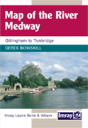 Map of the River Medway: Gillingham to Tonbridge