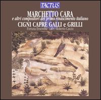 Marchetto Cara ed altri compositori del primo rinacimento italiano: Cigni, Capre Galli e Grilli - Cristina Curti (vocals); Fortuna Ensemble; Robert Cascio (conductor)