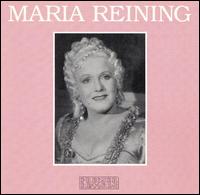 Maria Reining singt - Maria Reining (vocals); Paul Schffler (vocals); Richard Strauss (piano)