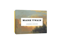 Mark Twain Notecards: 12 Literary Notecards with Envelopes (Wit and Wisdom from Mark Twain, Boxed Card Set with Themed Envelopes, Gift for American Literature Lovers, Readers, Dads, Sons)