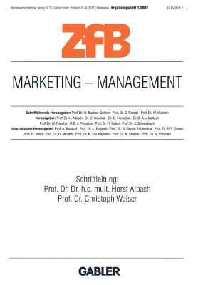 Marketing -- Management - Albach, Horst (Editor), and Weiser, Christoph (Editor)