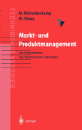 Markt- Und Produktmanagement: Die Instrumente Des Technischen Vertriebs