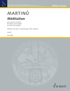 Martinu: Meditation for Violin and Piano (from Orchestra)