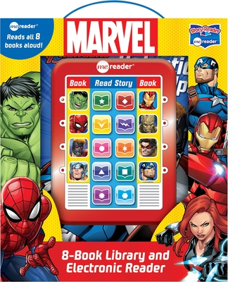 Marvel: Me Reader 8-Book Library and Electronic Reader Sound Book Set - PI Kids