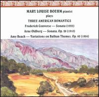 Mary Louise Boehm plays Three American Romantics - Mary Louise Boehm (piano)