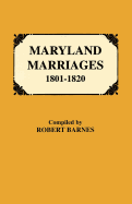 Maryland Marriages 1801-1820