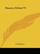 Masonry Defined V1