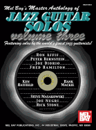 Master Anthology of Jazz Guitar Solos Volume 3