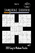 Master of Puzzles - Samurai Sudoku 200 Easy to Medium Puzzles vol. 7