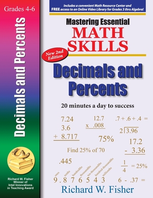 Mastering Essential Math Skills Decimals and Percents, 2nd Edition - Fisher, Richard