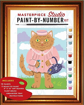 Masterpiece Studio Paint by Number Kit - Anonymous, Unnamed