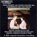 Masterpieces for Two Pianos