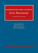 Materials for a Basic Course in Civil Procedure, Concise - CasebookPlus