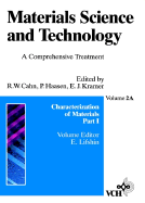 Materials Science and Technology, Characterization of Materials
