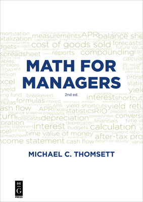 Math for Managers - Thomsett, Michael C