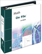 Math on File& #153; Algebra