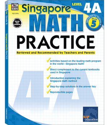 Math Practice, Grade 5: Reviewed and Recommended by Teachers and Parents Volume 12 - Singapore Asian Publishers (Compiled by), and Carson Dellosa Education (Compiled by)
