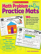 Math Problem of the Day Practice Mats, Grades K-1
