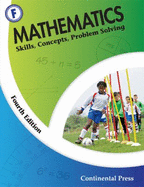 Math Workbooks: Mathematics: Skills, Concepts, Problem Solving, Level F-6th Grade