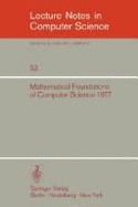 Mathematical Foundations of Computer Science 1977