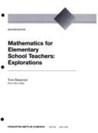 Mathematics for Elementary School Teachers Explorations Manual Second Edition