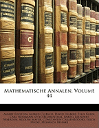 Mathematische Annalen, Volume 44