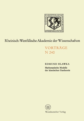 Mathematische Modelle der kinetischen Gastheorie - Hlawka, Edmund