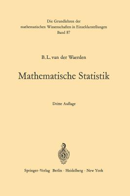 Mathematische Statistik - Waerden, Bartel L Van Der