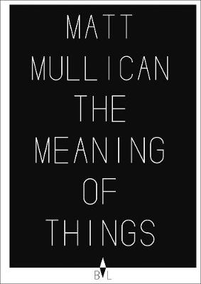 Matt Mullican: The Meaning of Things - Mullican, Matt, and Gielen, Denis