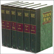 Matthew Henry's Commentary on the Whole Bible: Complete and Unabridged in 6 Volumes with CD