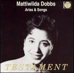 Mattiwilda Dobbs sings Arias & Songs - Bernard Walton (clarinet); Gerald Moore (piano); Mattiwilda Dobbs (soprano); Rolando Panerai (baritone);...