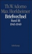 Max Horkheimer. Briefwechsel 1927-1969 - Adorno, Theodor W.; Horkheimer, Max; Gdde, Christoph; Lonitz, Henri