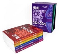MCAT Complete 7-Book Subject Review 2022-2023: Books + Online + 3 Practice Tests