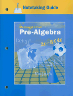 McDougal Littell Pre-Algebra: Notetaking Guide, Student Edition