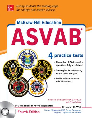 McGraw-Hill Education ASVAB with DVD, Fourth Edition - Wall, Janet
