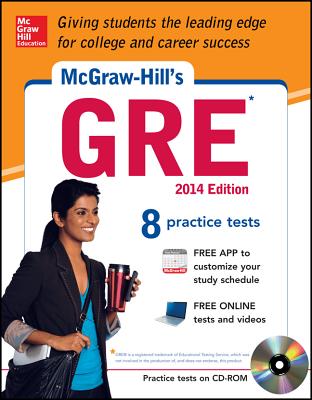 McGraw-Hill's GRE , 2014 Edition: Strategies + 8 Practice Tests + Test Planner App - Dulan, Steven