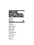 Means Electrical Estimating: Standards and Procedures