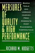 Measures of Quality & High Performance