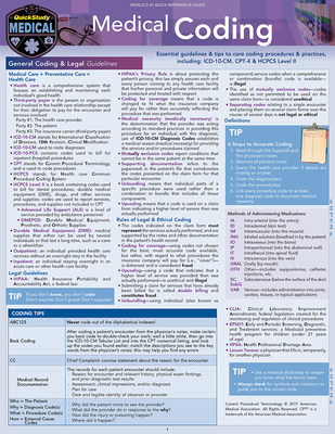 Medical Coding: a QuickStudy Laminated Reference Guide - Safian, Shelley C