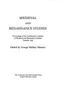 Medieval and Renaissance Studies - Masters, George M