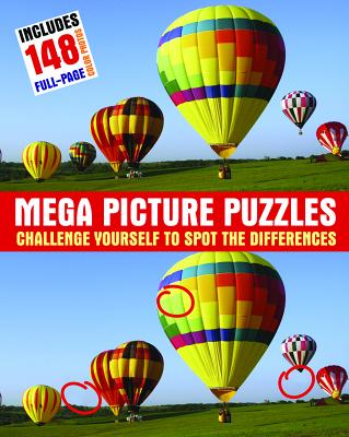 Mega Picture Puzzles: Challenge Yourself to Spot the Differences - Schwartz, Steven
