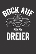 Mein Triathlontagebuch: Trainingstagebuch fr alle Triathleten &#9830; Laufen, Schwimmen, Radfahren &#9830; Logbuch fr ber 300 Eintrge &#9830; handliches 6x9 Format &#9830; Motiv: Bock auf einen Dreier 6