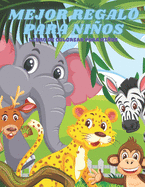 MEJOR REGALO PARA NI?OS - Libro De Colorear Para Nios: Animales Marinos, Animales de Granja, Animales de la Selva, Animales del Bosque Y Animales del Circo